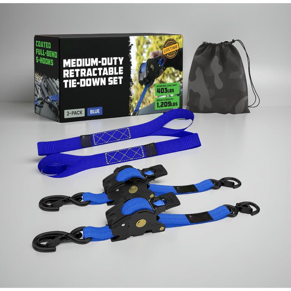SecureLoad Automatic Cargo Tie-Down Straps