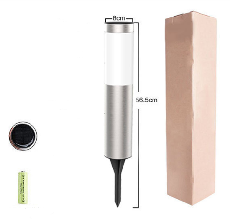 Taavita Garden Lamps | Monocrystalline Waterproof Solar-Powered LED Garden Lamp Made of Stainless Steel