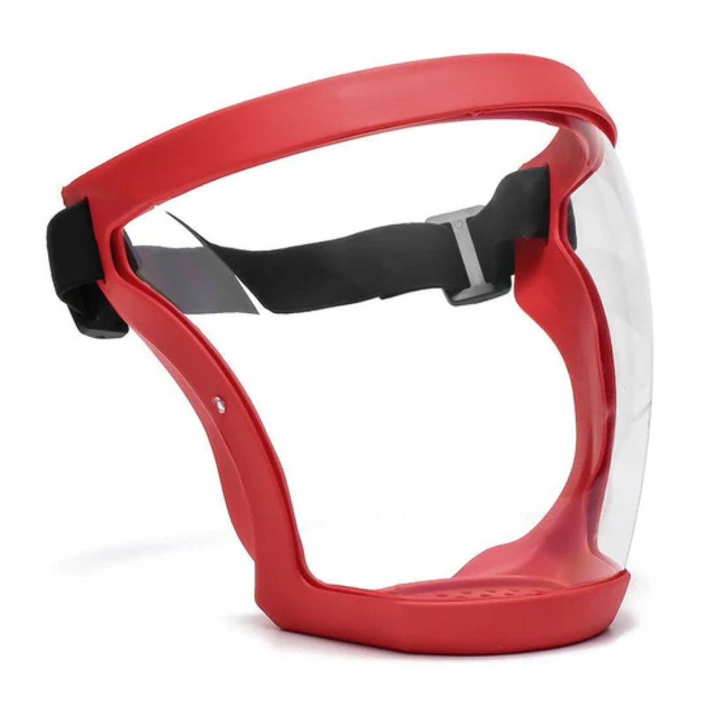 Full Face Protection Reusable Face Shield - Anti-Fog Design