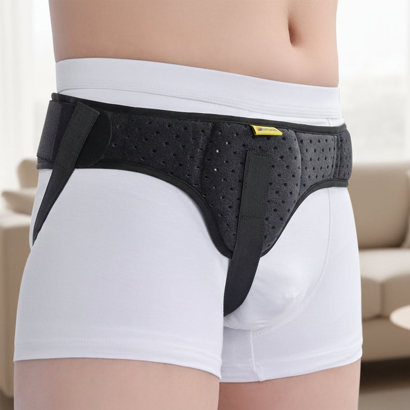 Hernia Relief Support Belt with Adjustable Compression