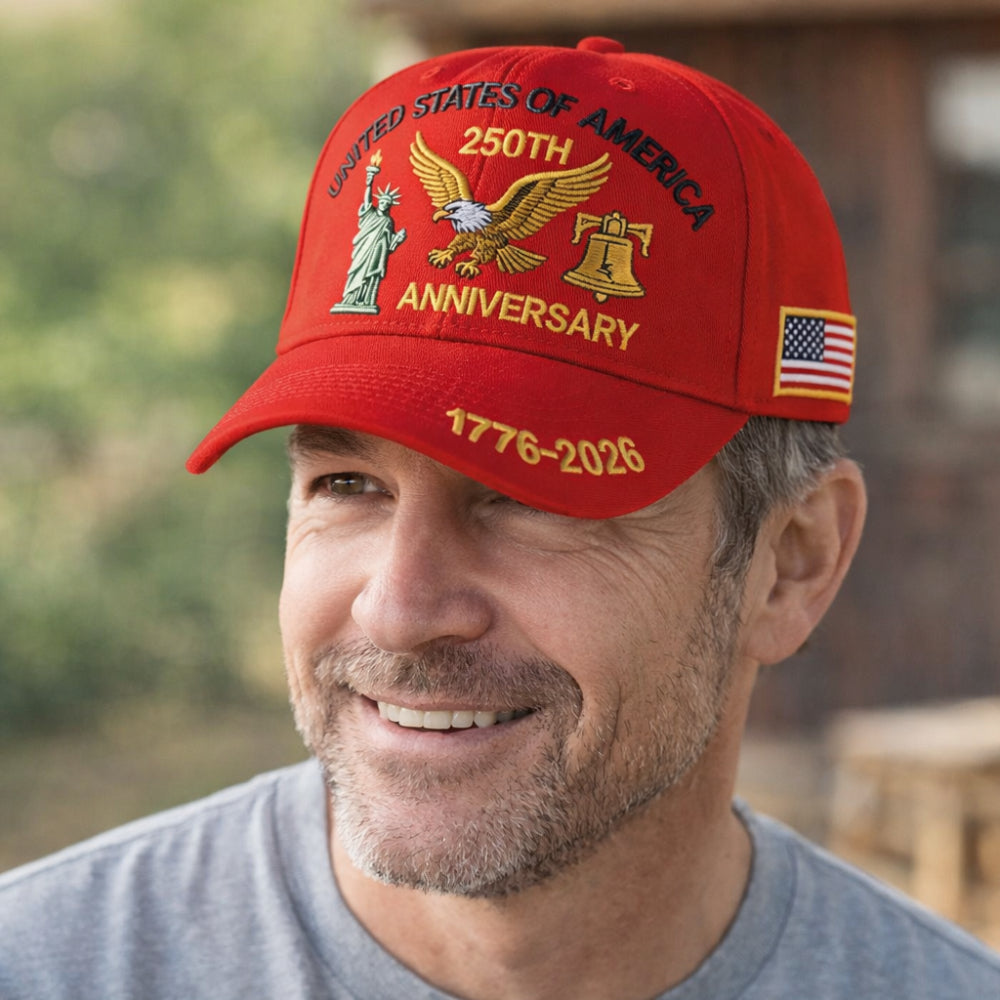 Veterans' Tribute Baseball Cap with Stylish Commemorative Design