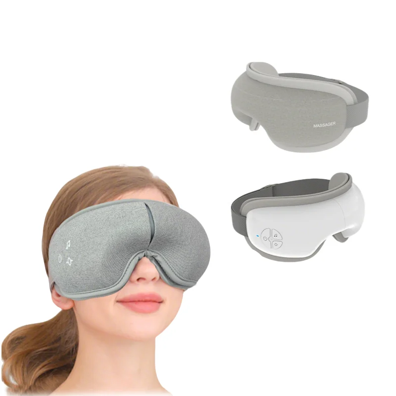 Portable V-Shape Eye Massager with Heat & Air Pressure for Relaxation