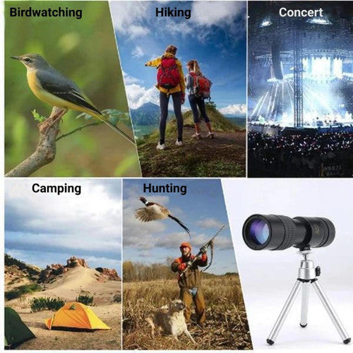 Night Vision Monocular Telescope with Autofocus – Perfect for Bird Watching