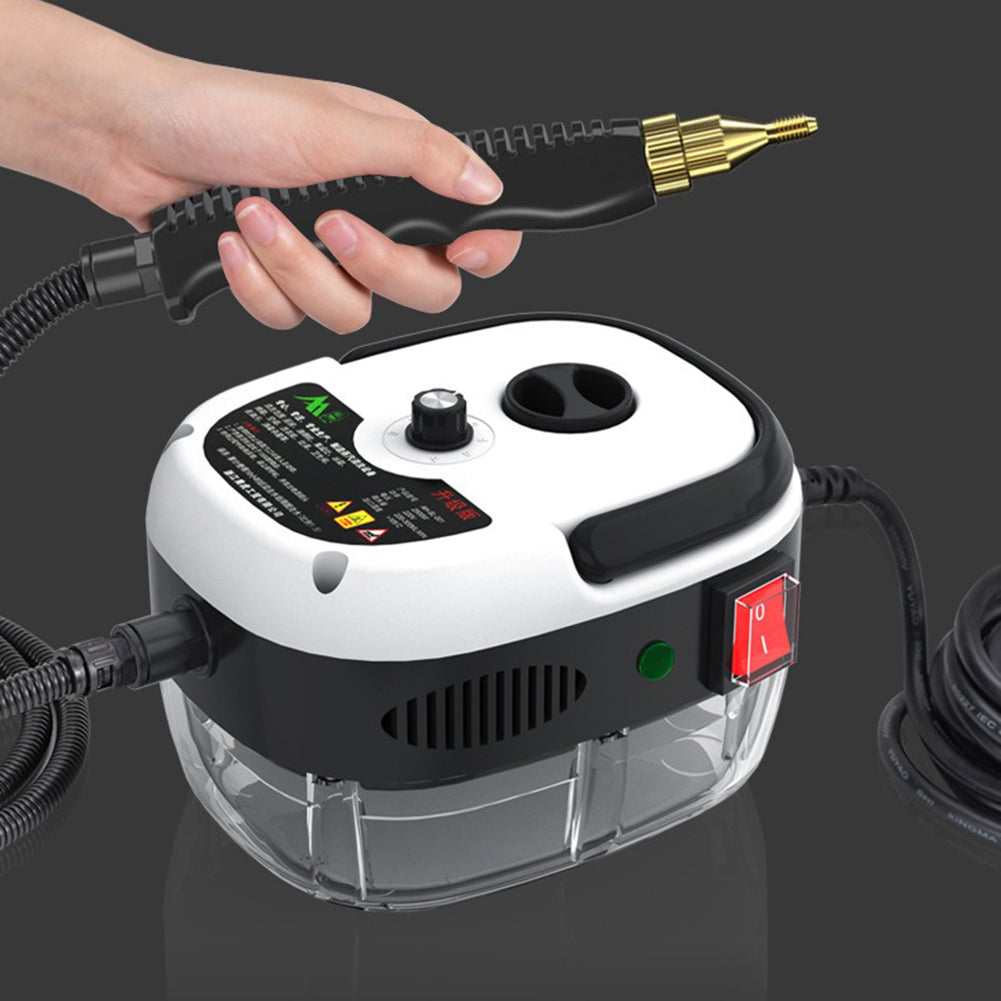 2500W High-Pressure Steam Cleaner with 6 Settings for Eco-Friendly Home Use