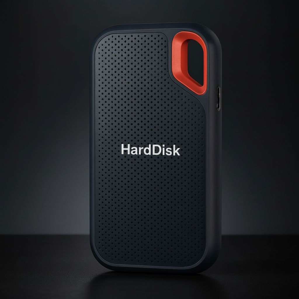 Ultra-Slim USB-C External Solid State Drive for Effortless Storage