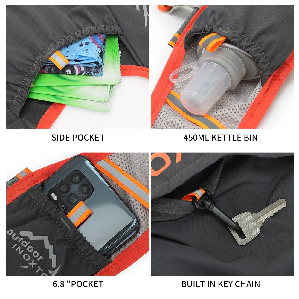 Lightweight Running Backpack Vest – Breathable Gear for Outdoor Hiking