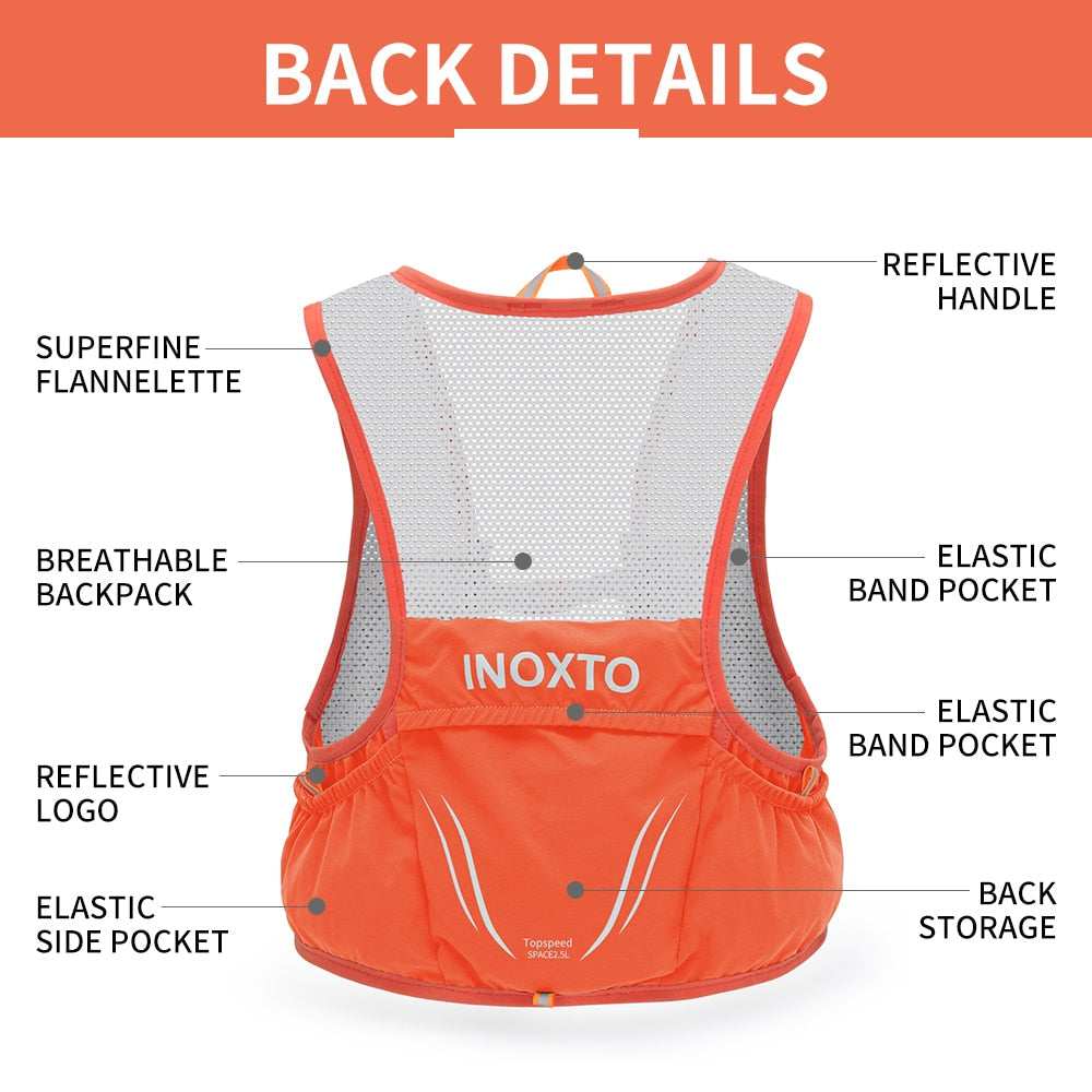 Lightweight Running Backpack Vest – Breathable Gear for Outdoor Hiking