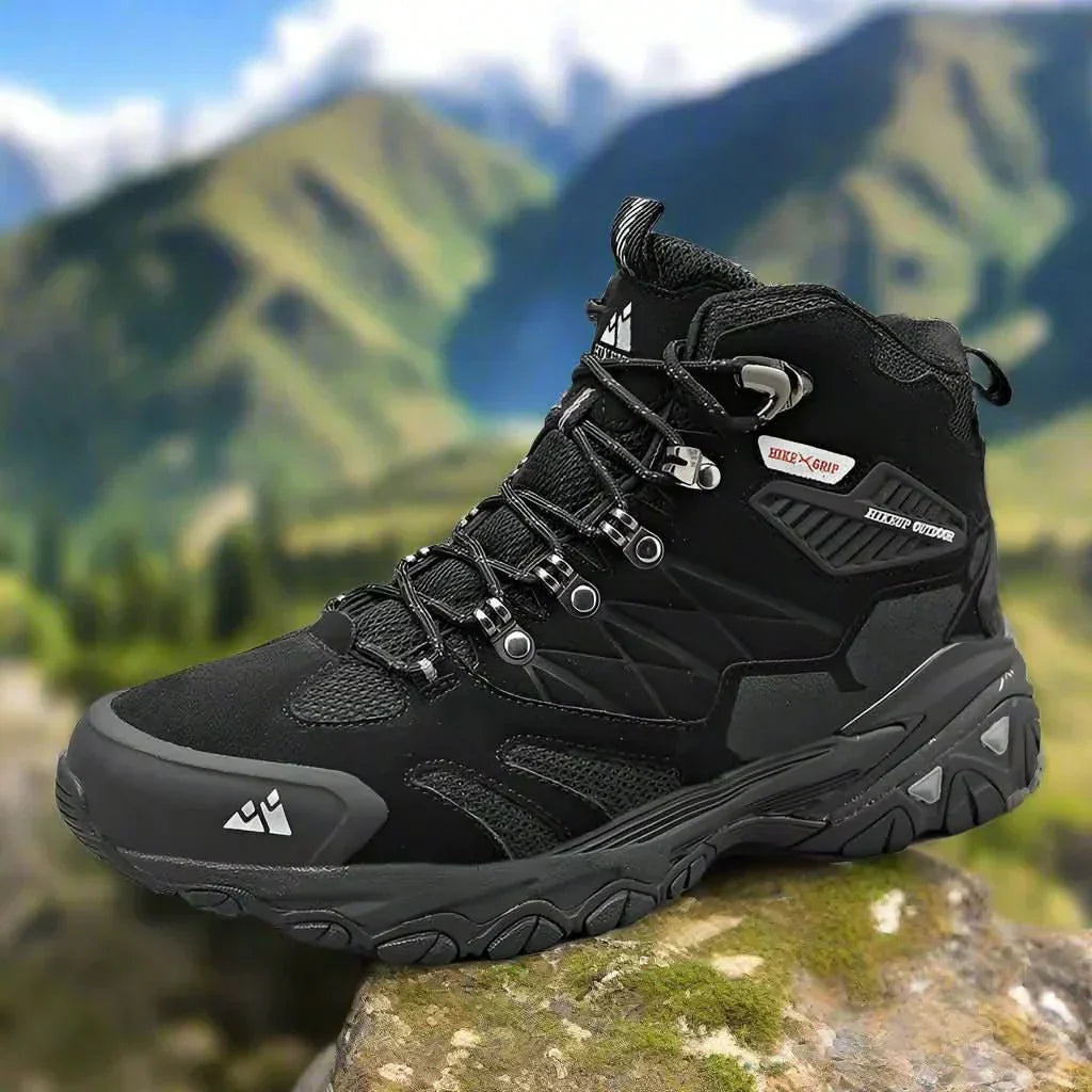SummitStride Men's All-Weather Hiking Boots for Winter Adventures