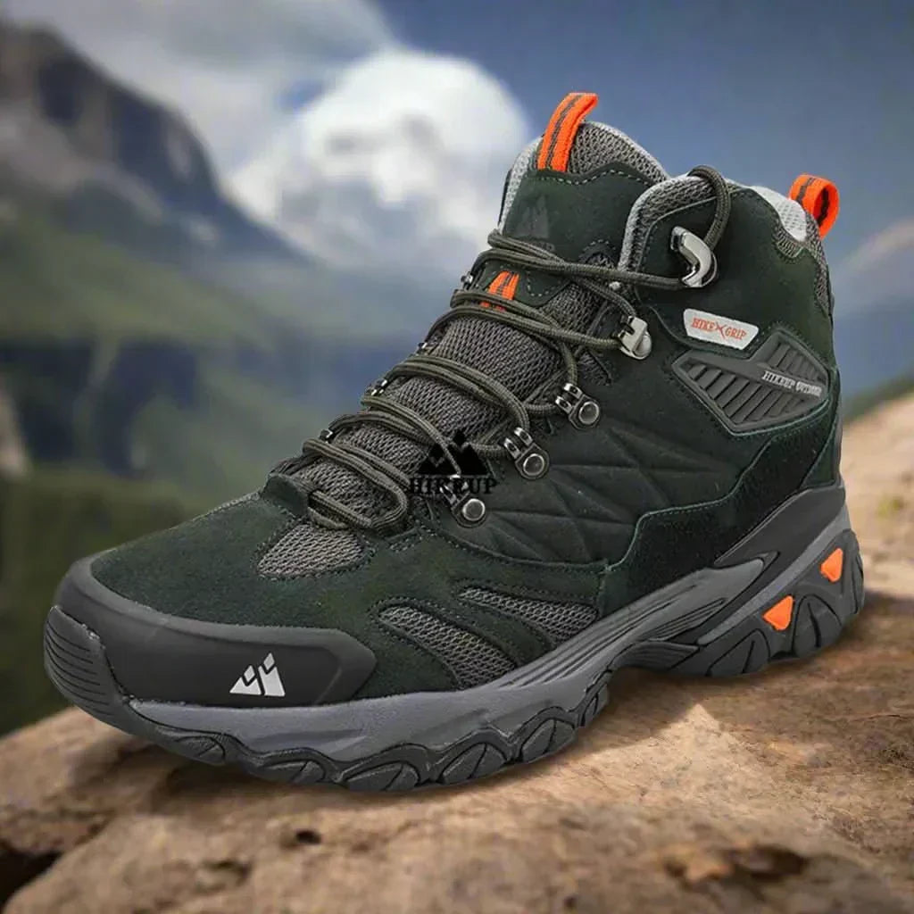 SummitStride Men's All-Weather Hiking Boots for Winter Adventures