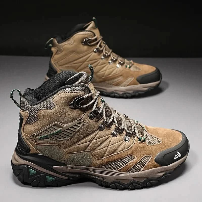 SummitStride Men's All-Weather Hiking Boots for Winter Adventures