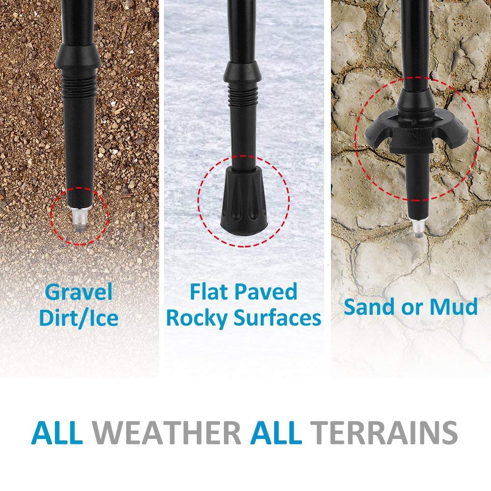 Telescopic Walking Stick for Hiking – Lightweight Design with Adjustable Length
