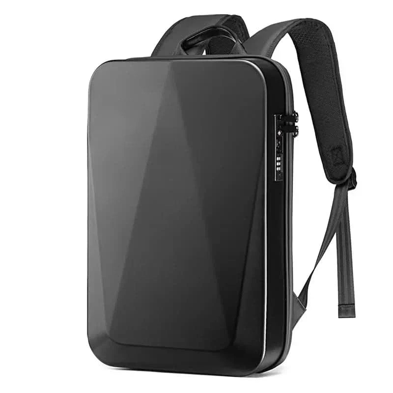 SecureTech Expandable Laptop Backpack with USB Charging Port