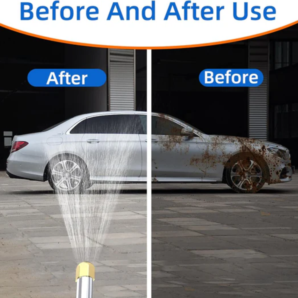 Garden Hose Attachment for Car Washing and High-Pressure Cleaning