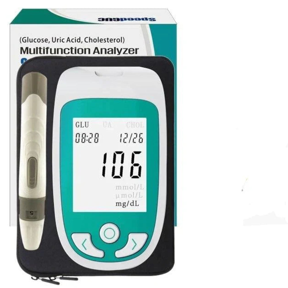 Smart Health Monitor for Glucose and Cholesterol Testing