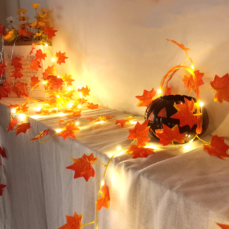 Enchanting LED Light Garland for Seasonal Home Elegance