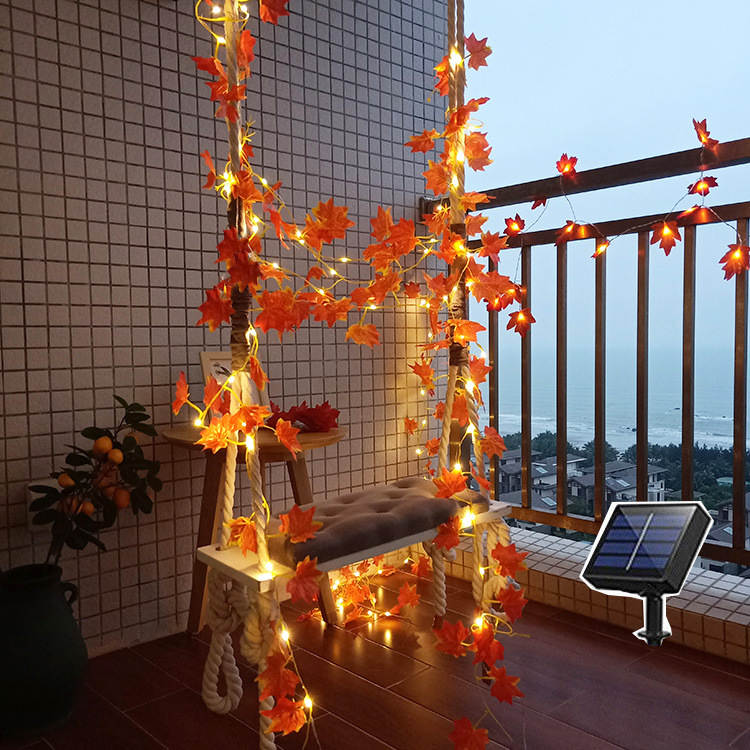 Enchanting LED Light Garland for Seasonal Home Elegance