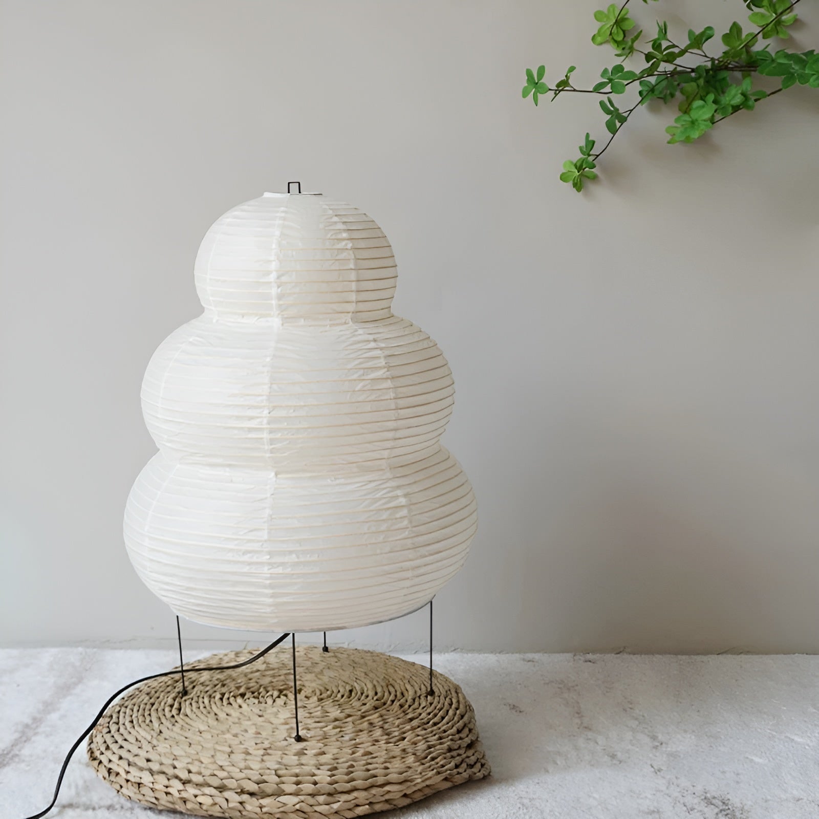 Taavita - Japan-inspired floor lamp made of rice paper
