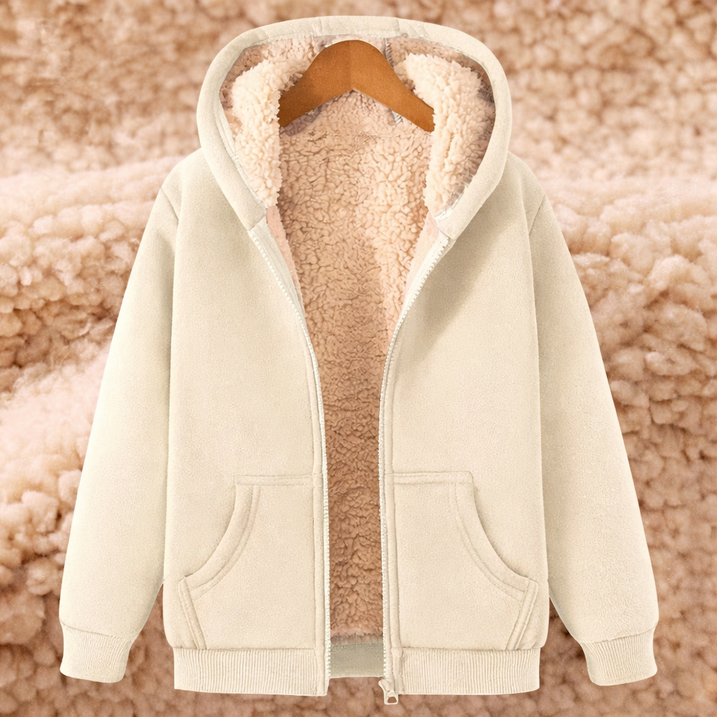 Everyday Comfort Hooded Jacket with Cozy Lining