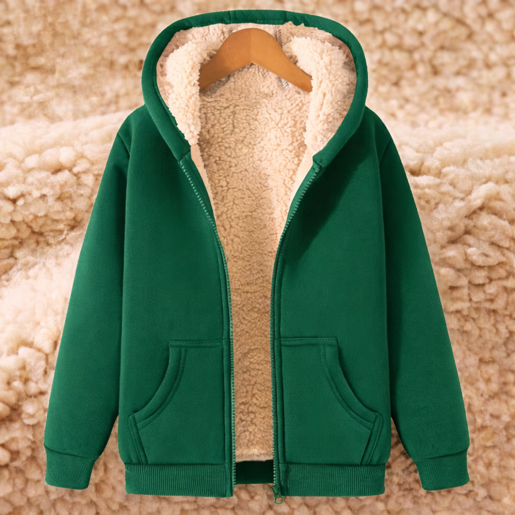 Everyday Comfort Hooded Jacket with Cozy Lining