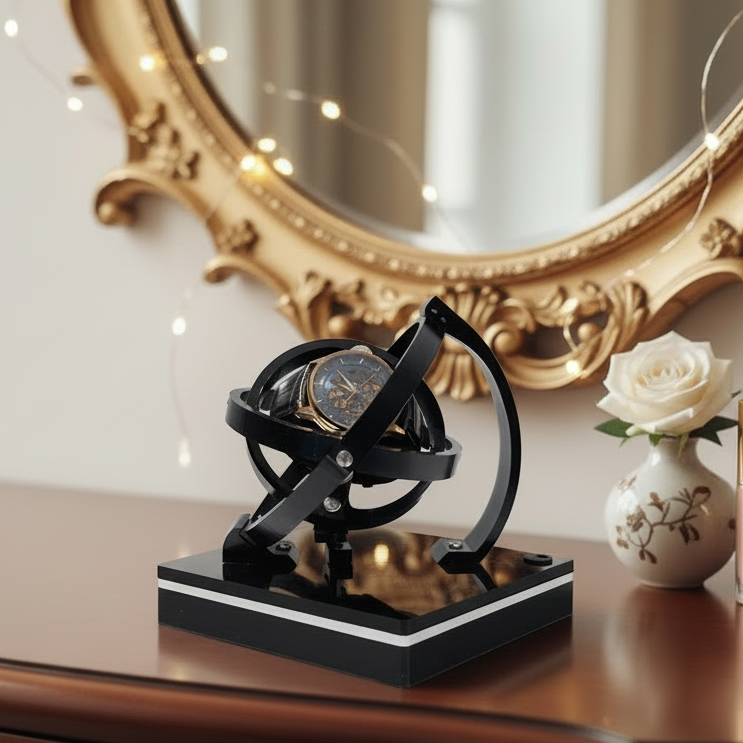 ElegancePro Automatic Watch Winder for Luxury Timepieces