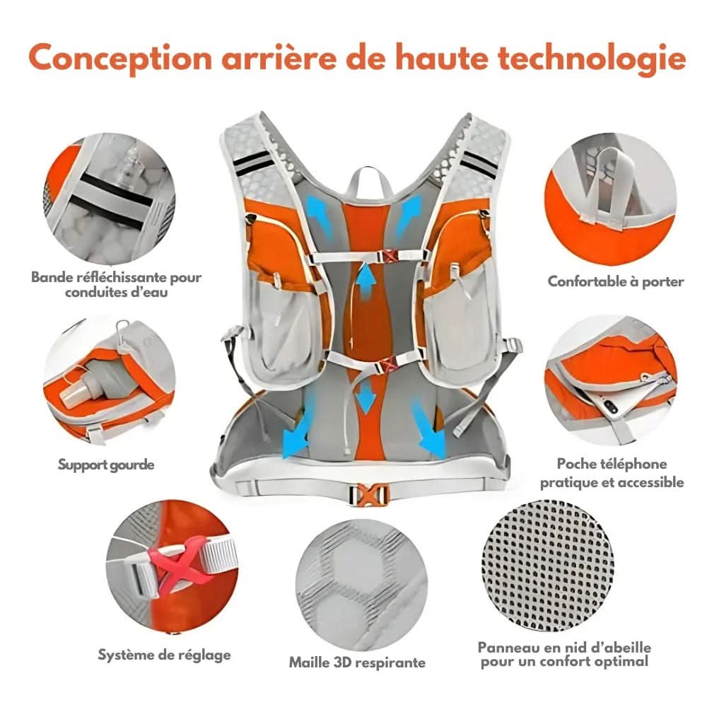 Cycling Hydration Backpack – Ultralight Pack for Active Outdoor Use