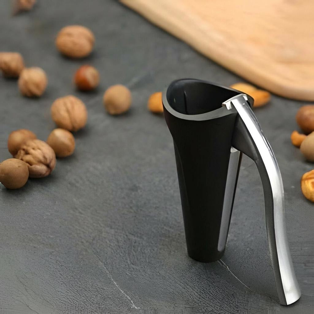 Lever-Activated Ergonomic Nut Cracker Tool