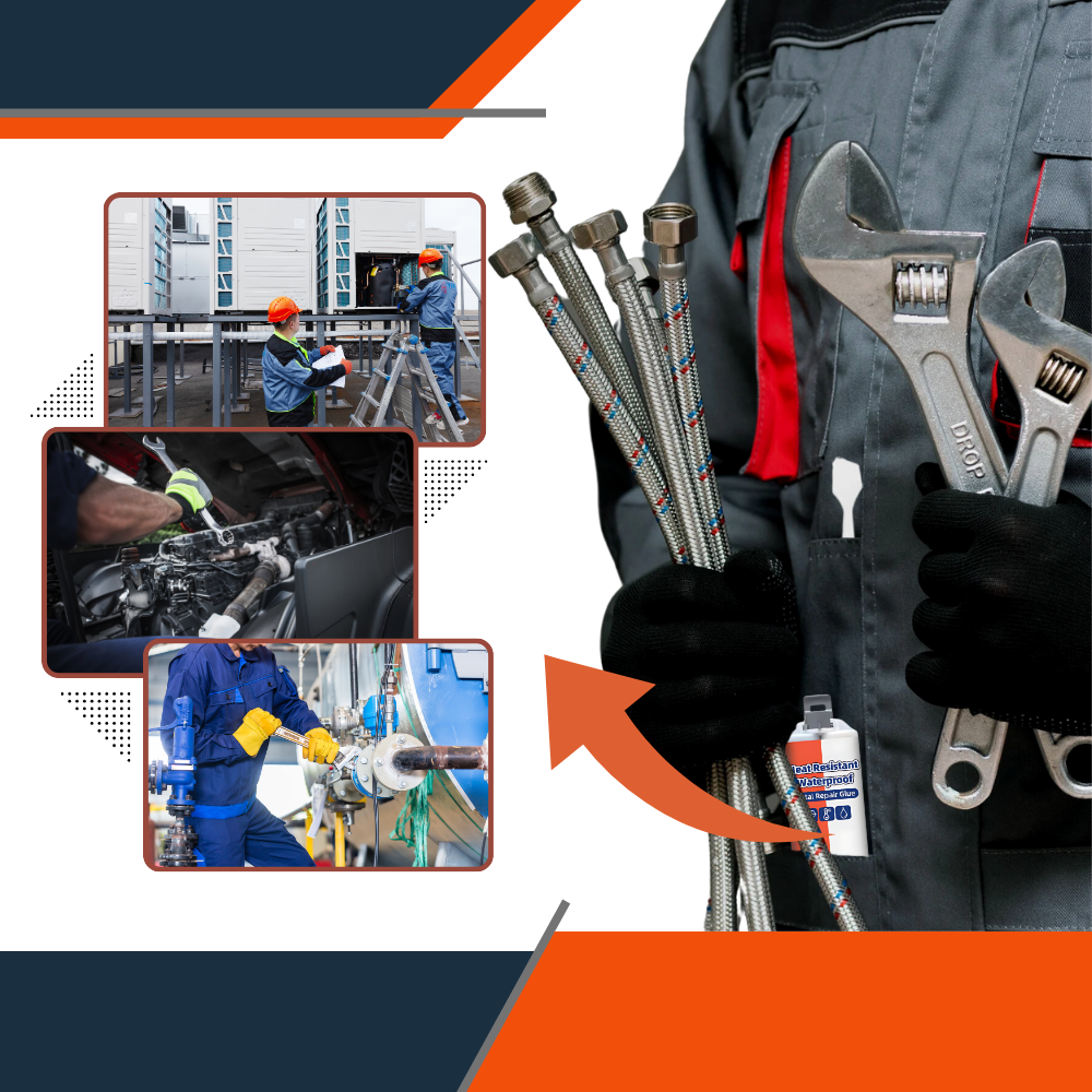 Waterproof Glue for Metal Repairs - Strong Adhesive Solution