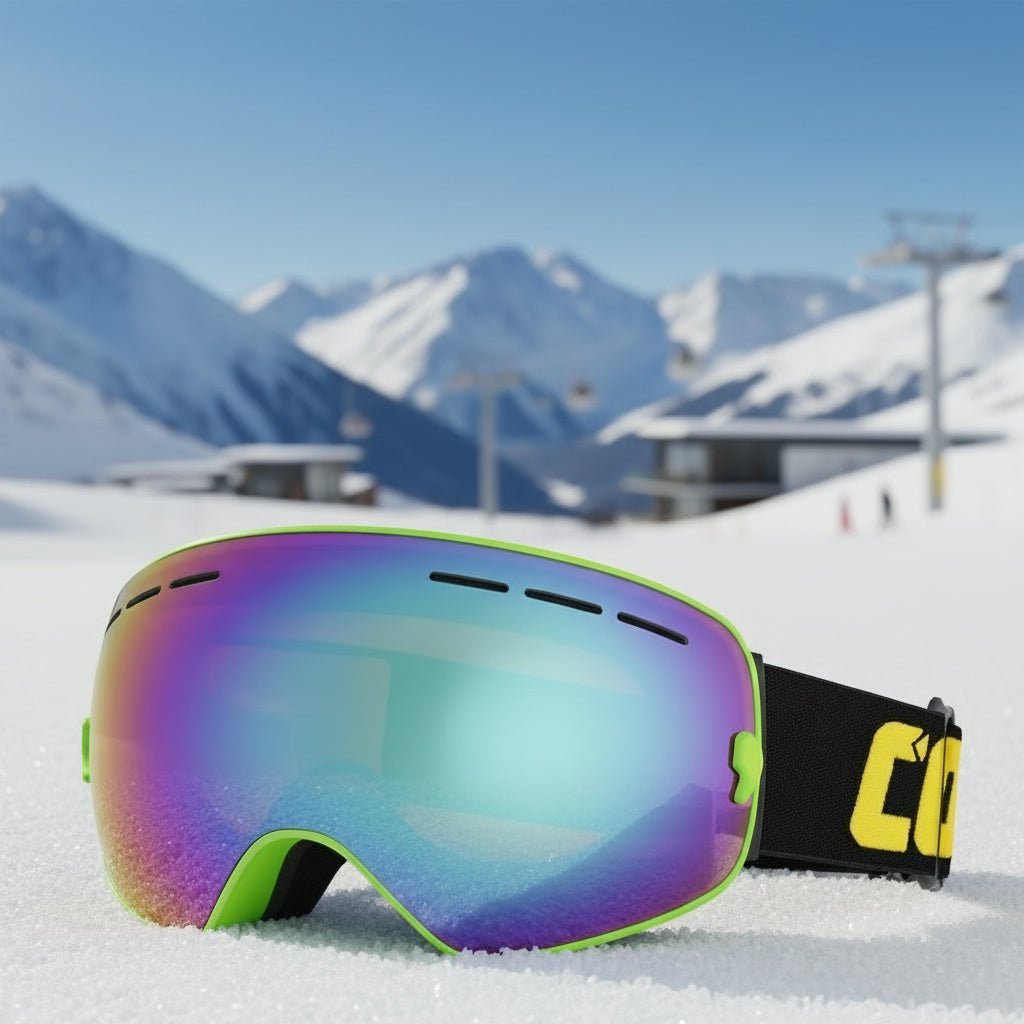 ClearVision 400 Ski Goggles with Dual-Layer Anti-Fog Technology