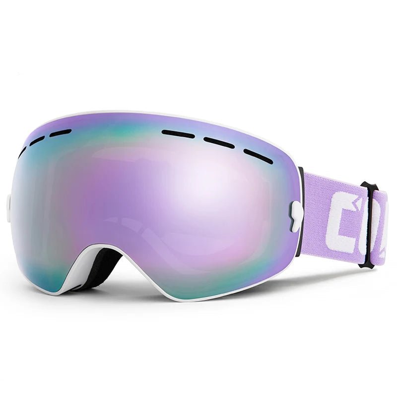 ClearVision 400 Ski Goggles with Dual-Layer Anti-Fog Technology