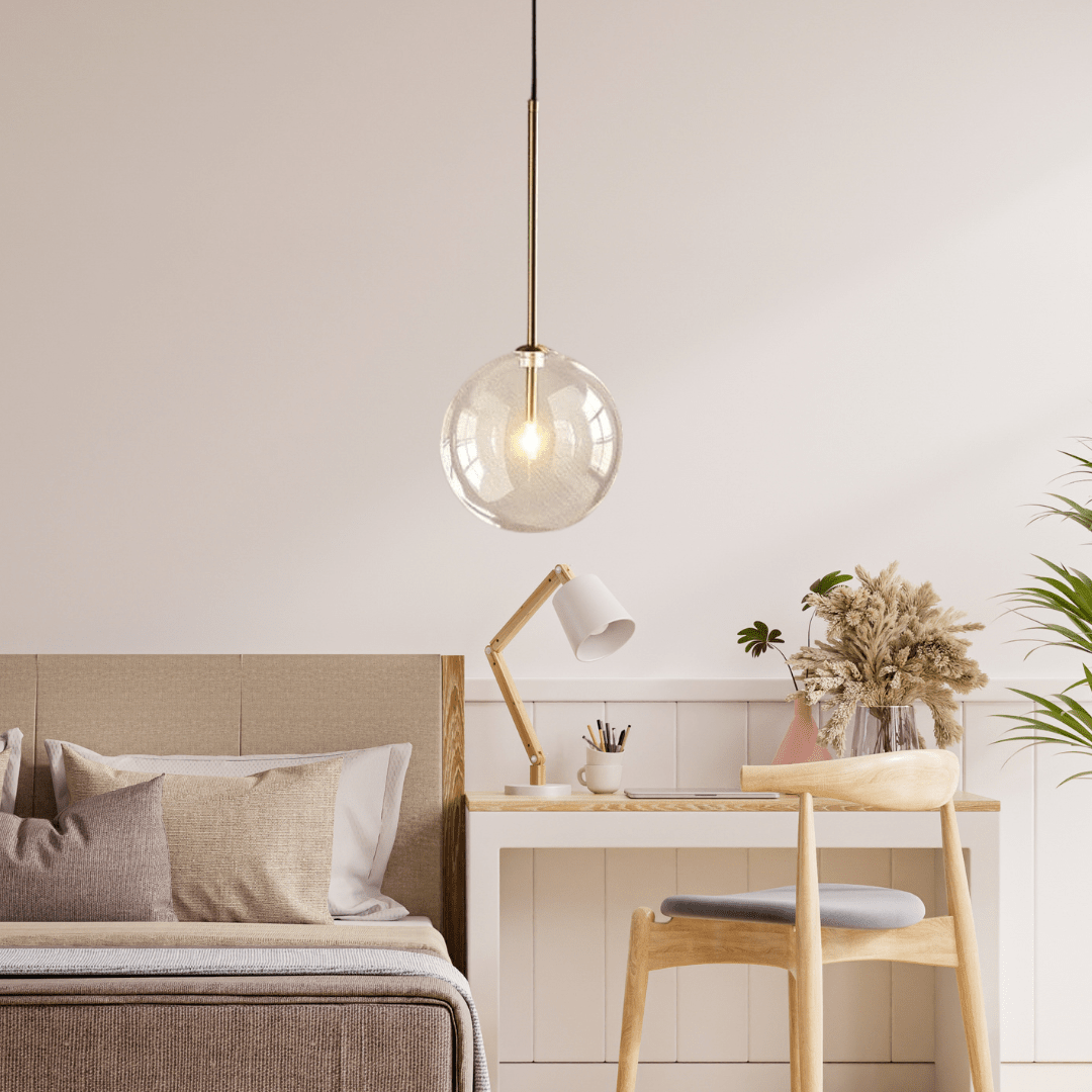 Nordic Glow Glass Pendant Light for Modern Living