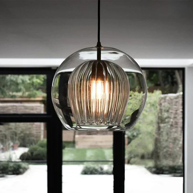 Luxe Orb Pendant Light with Handcrafted Glass Spheres
