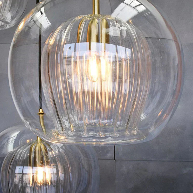Luxe Orb Pendant Light with Handcrafted Glass Spheres