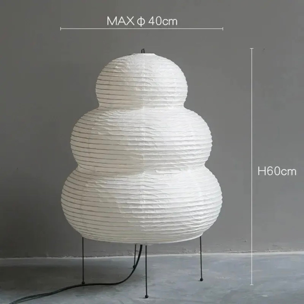 Taavita Floor Lamp - Japanese Akari Style with Elegance and Environmental Protection