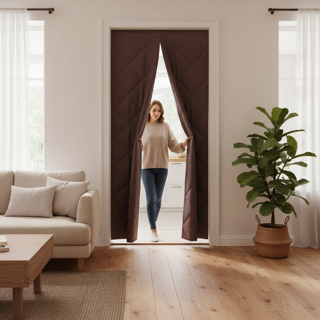 Thermal Shield Door Curtain: Insulate Your Space Effortlessly