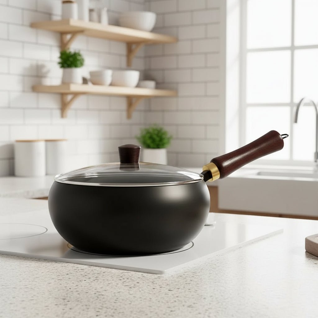 Reliable Handcrafted Iron Cooking Pot for Everyday Use