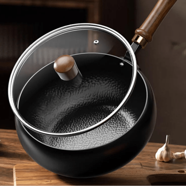 Reliable Handcrafted Iron Cooking Pot for Everyday Use