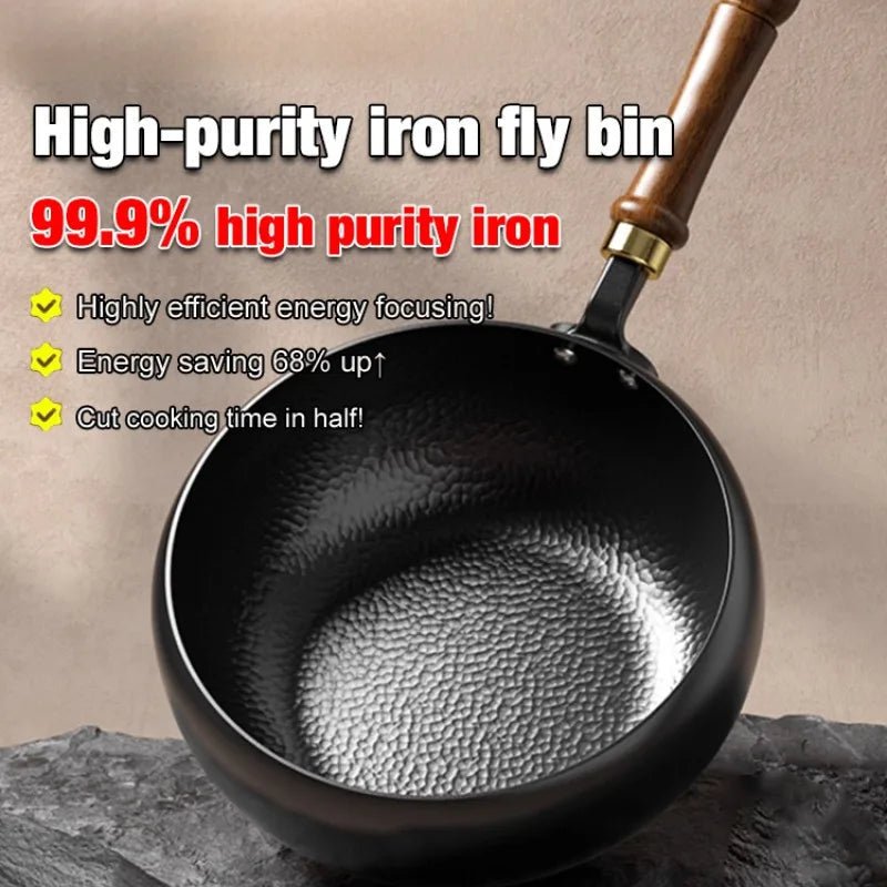 Reliable Handcrafted Iron Cooking Pot for Everyday Use