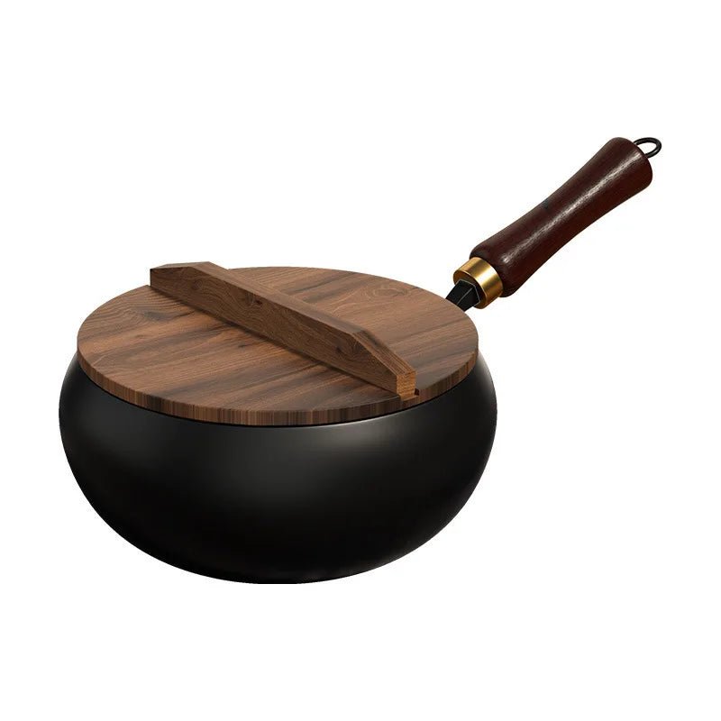 Reliable Handcrafted Iron Cooking Pot for Everyday Use