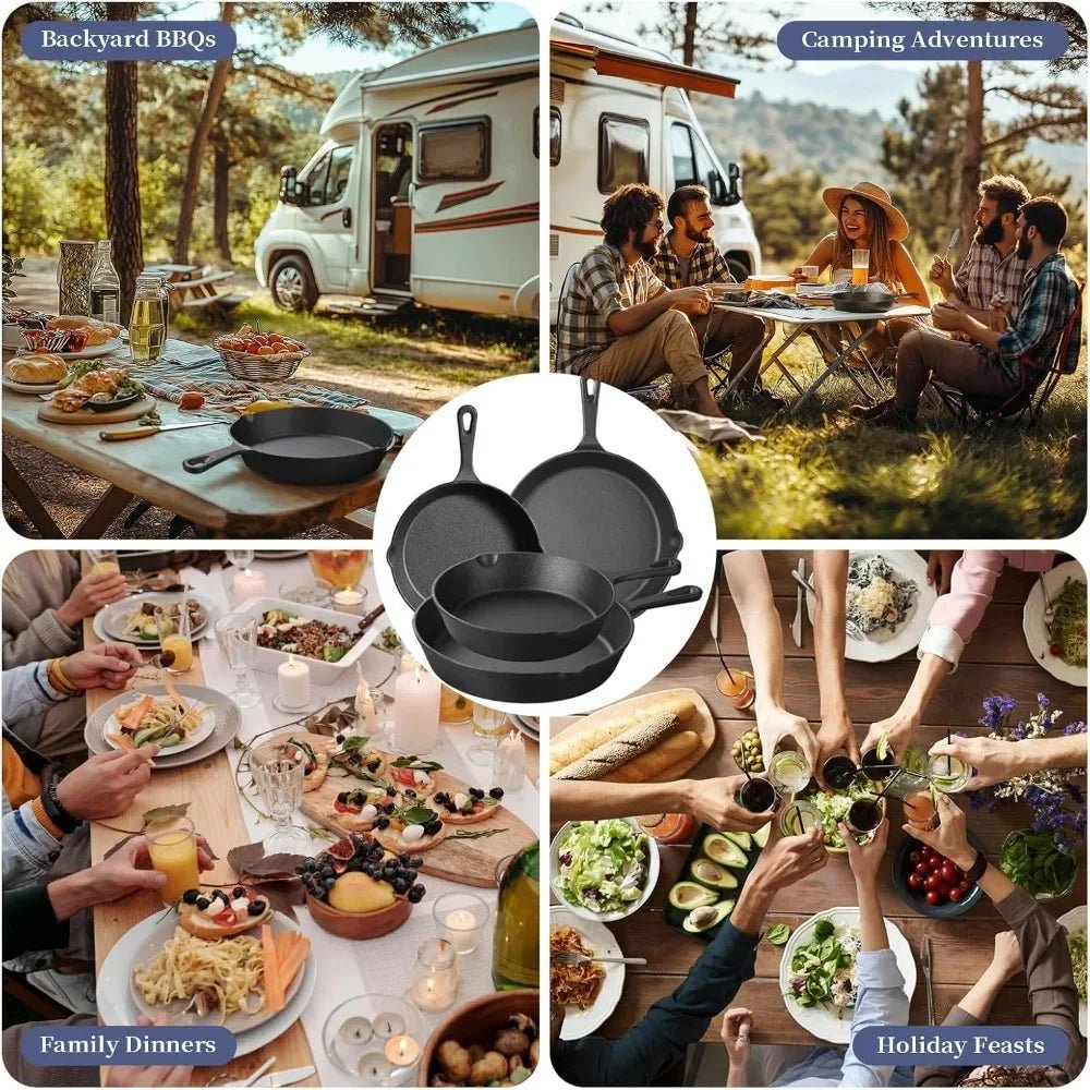 Versatile IronChef Cast Iron Skillet for Every Kitchen Need