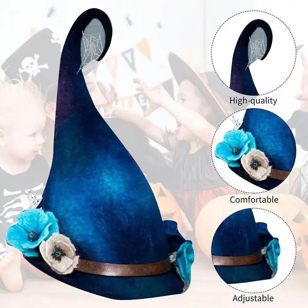 Enchanting Artisan Witch Hat for Spooky Celebrations