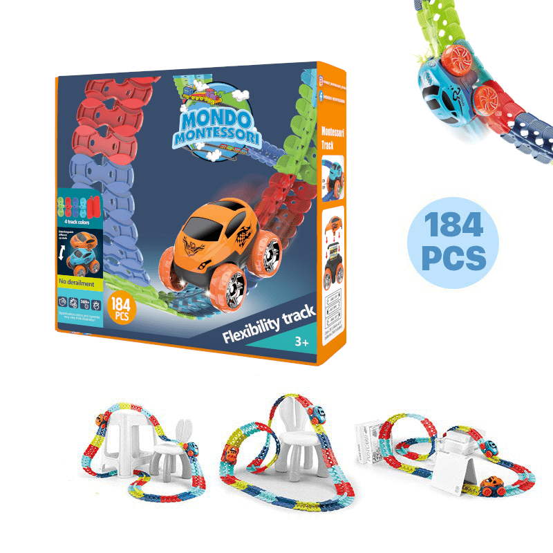 Dynamic Loop Racer Track Set for Endless Fun