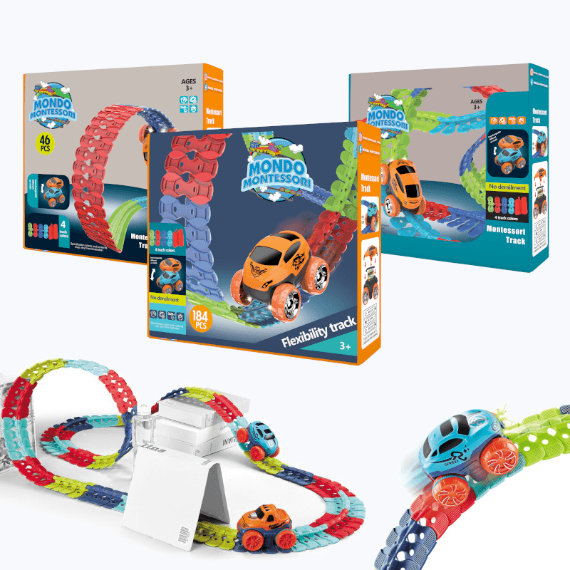Dynamic Loop Racer Track Set for Endless Fun