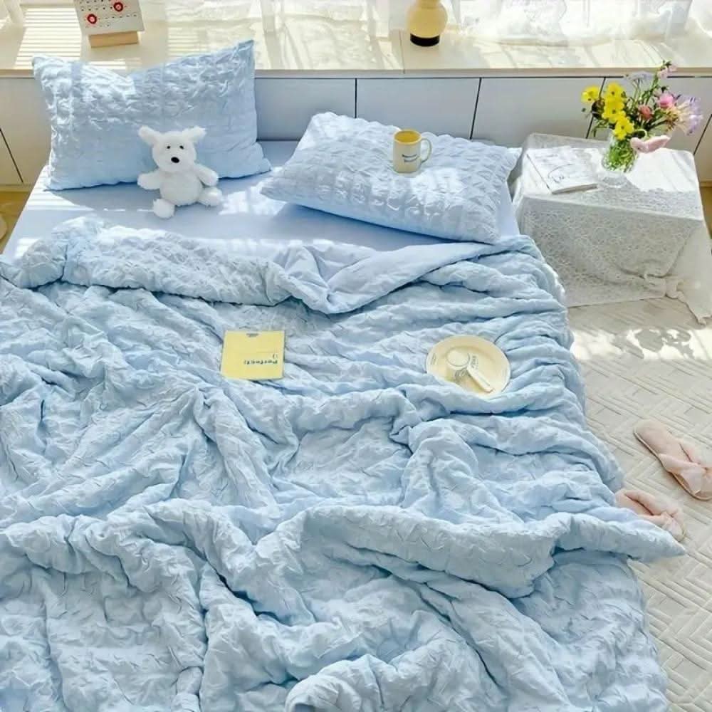 Lightweight Summer Heating Blanket with Breathable Soft Fabric