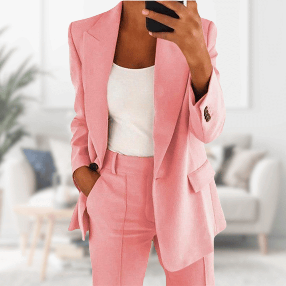 Women's Tailored Pantsuit Set | Elegant Timeless Design | High-Quality Fabrics & Handcrafted Details | Comfortable Fit
