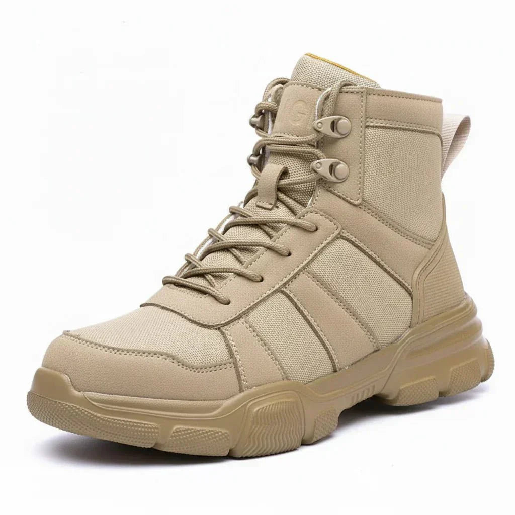 TitanGuard Heavy-Duty Safety Boots with Steel Toe Support