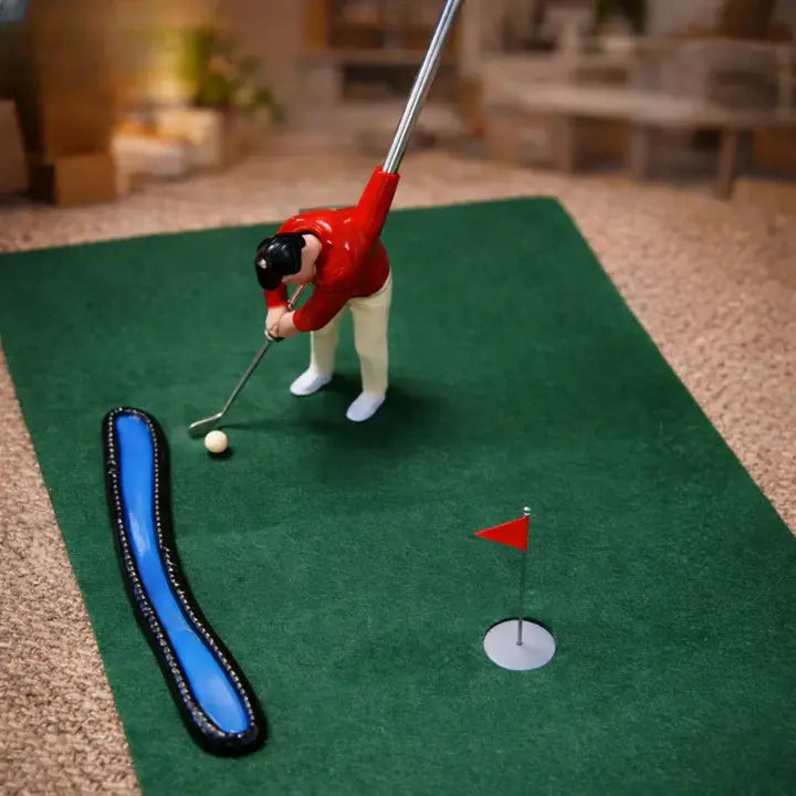 Complete Mini Golf Set for Indoor Fun with Adjustable Course Design