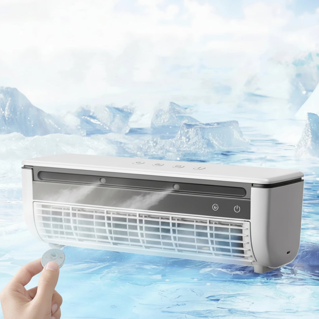 Remote-Controlled Wall Fan – Compact Design for Efficient Cooling