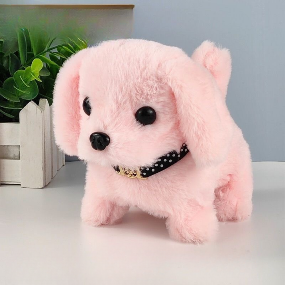 Interactive Plush Puppy That Walks and Barks for Endless Fun