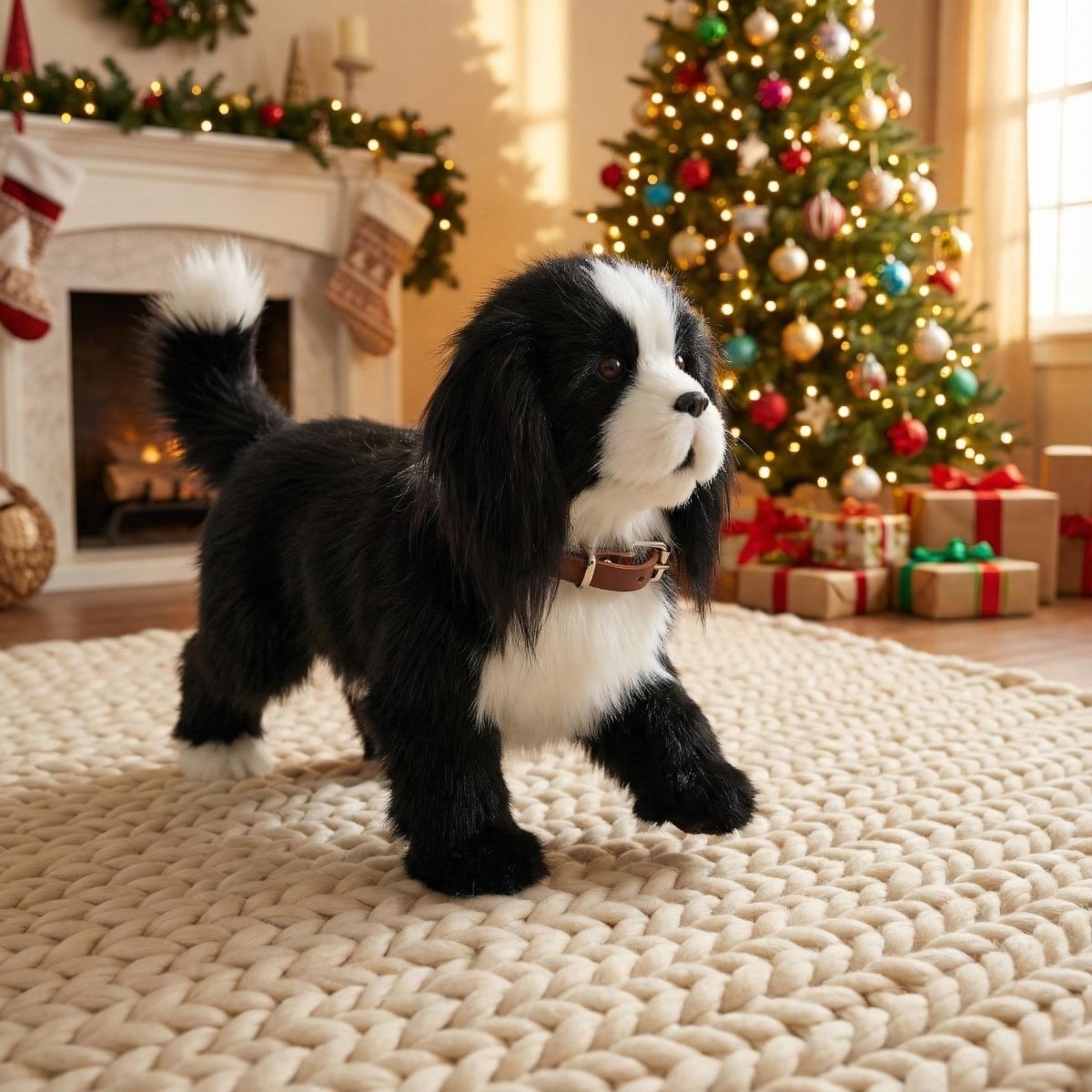 Realistic Walking and Barking Robot Dog Toy – Interactive Puppy for Kids