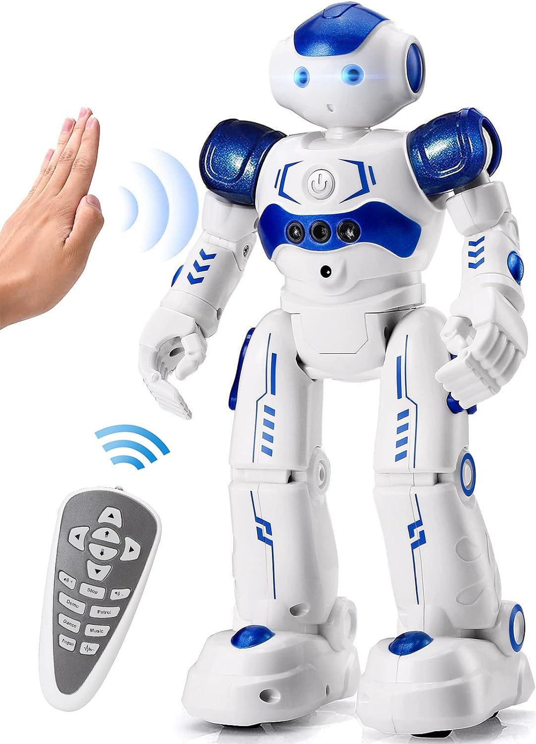 Remote-Controlled Interactive Robot Toy with Gesture Recognition for Learning